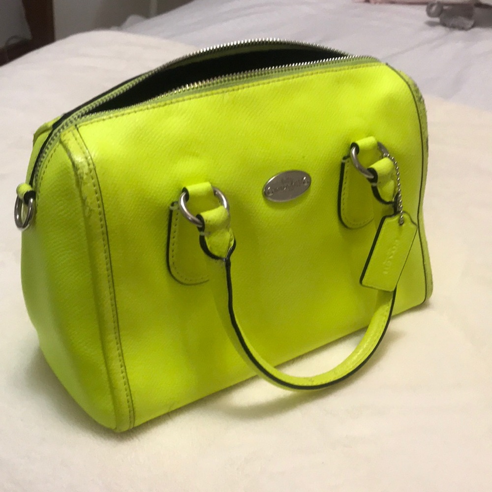 Fluorescent Coach Purse